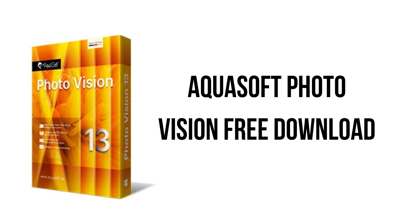 AquaSoft Photo Vision v15.2.05 影像编辑和幻灯片创作软件