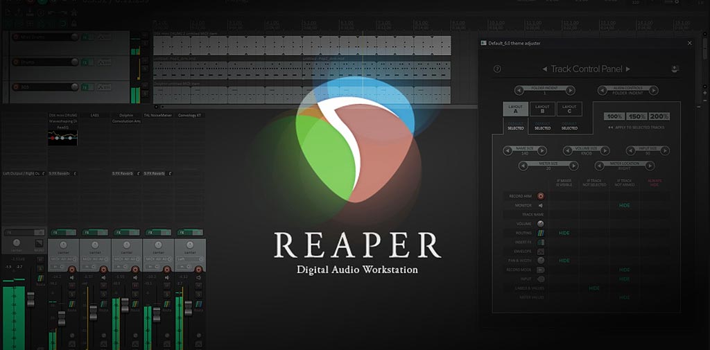 Cockos REAPER v7.16 数字音频(DAW)和MIDI音序器程序