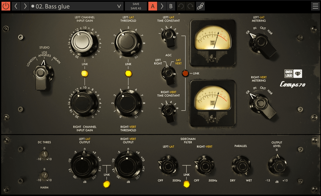 Overloud Gem Comp670 v1.1.7 电子管压缩器插件