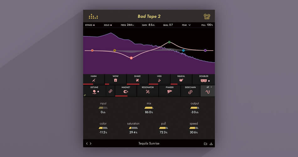 Denise Audio Bad Tape 2 v1.0.0.2023 磁带饱和度效果插件