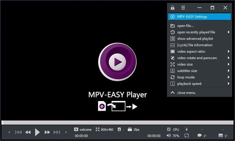 mpv player v0.37.0.522 媒体播放器