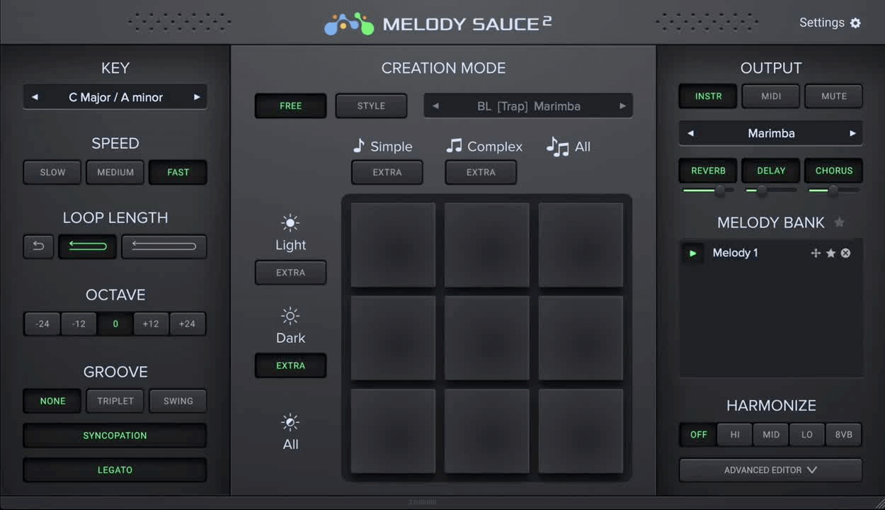 Evabeat Melody Sauce 2 v2.1.3 旋律生成插件