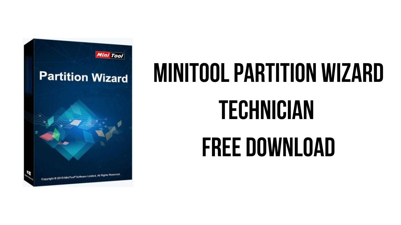 MiniTool Partition Wizard Technician v12.8 磁盘分区管理器