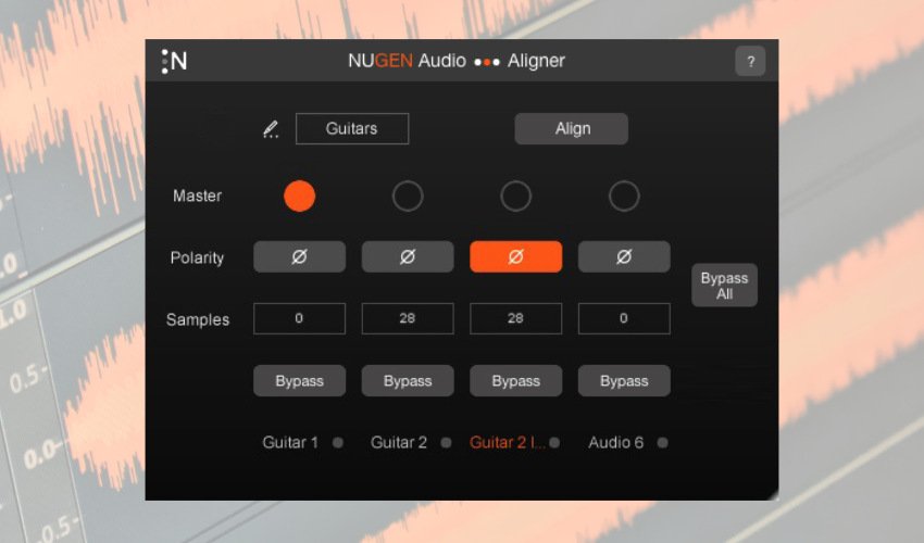 NUGEN Audio Aligner v1.1.0.6 录制声源对齐插件