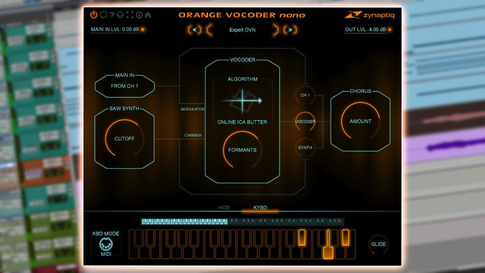 Zynaptiq ORANGE VOCODER NANO v4.0.3 声音处理插件