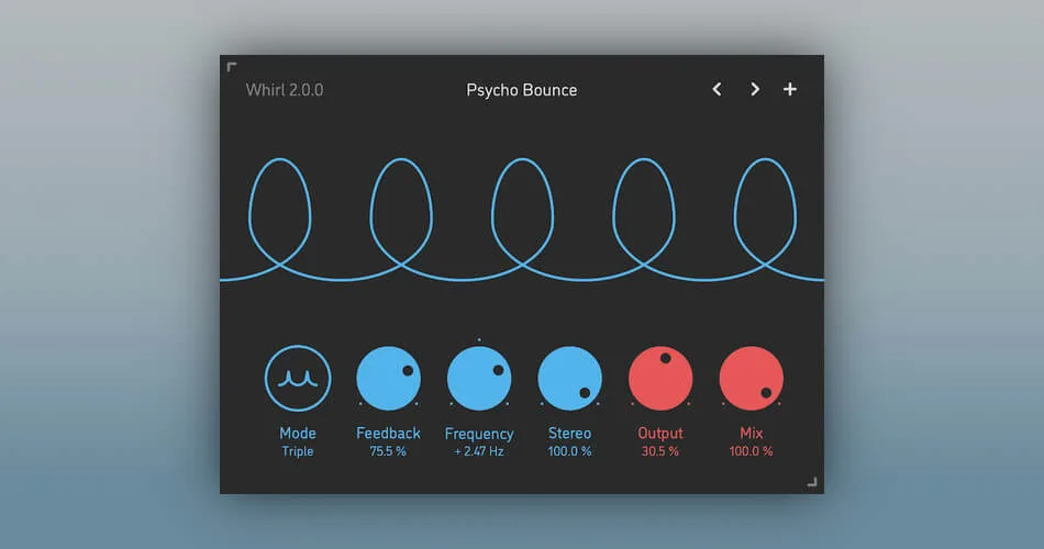 Sinevibes Whirl v2 v2.1.0 多相发生器效果插件