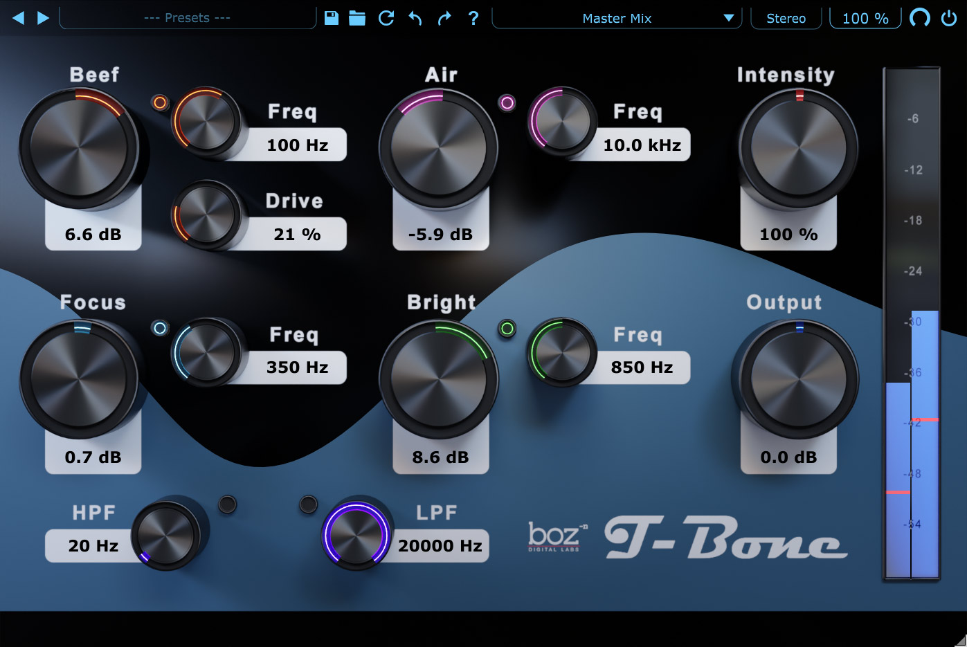 Boz Digital Labs T-Bone v2.0.14 母带均衡器插件