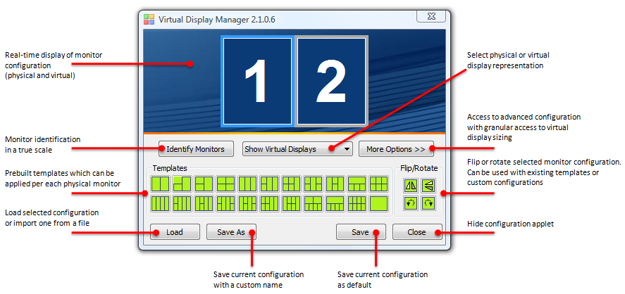 Virtual Display Manager v3.3.2.44790 虚拟显示器软件