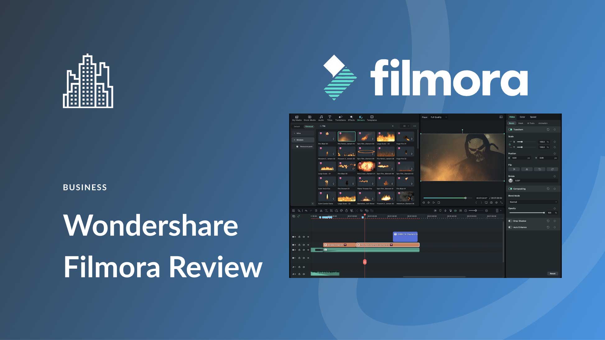 Wondershare Filmora v13.3.12.7152 视频编辑软件