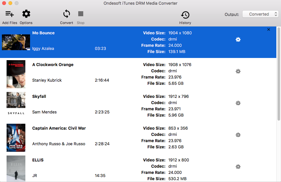 Ondesoft iTunes DRM Media Converter v3.2.2 iTunes DRM 媒体转换器