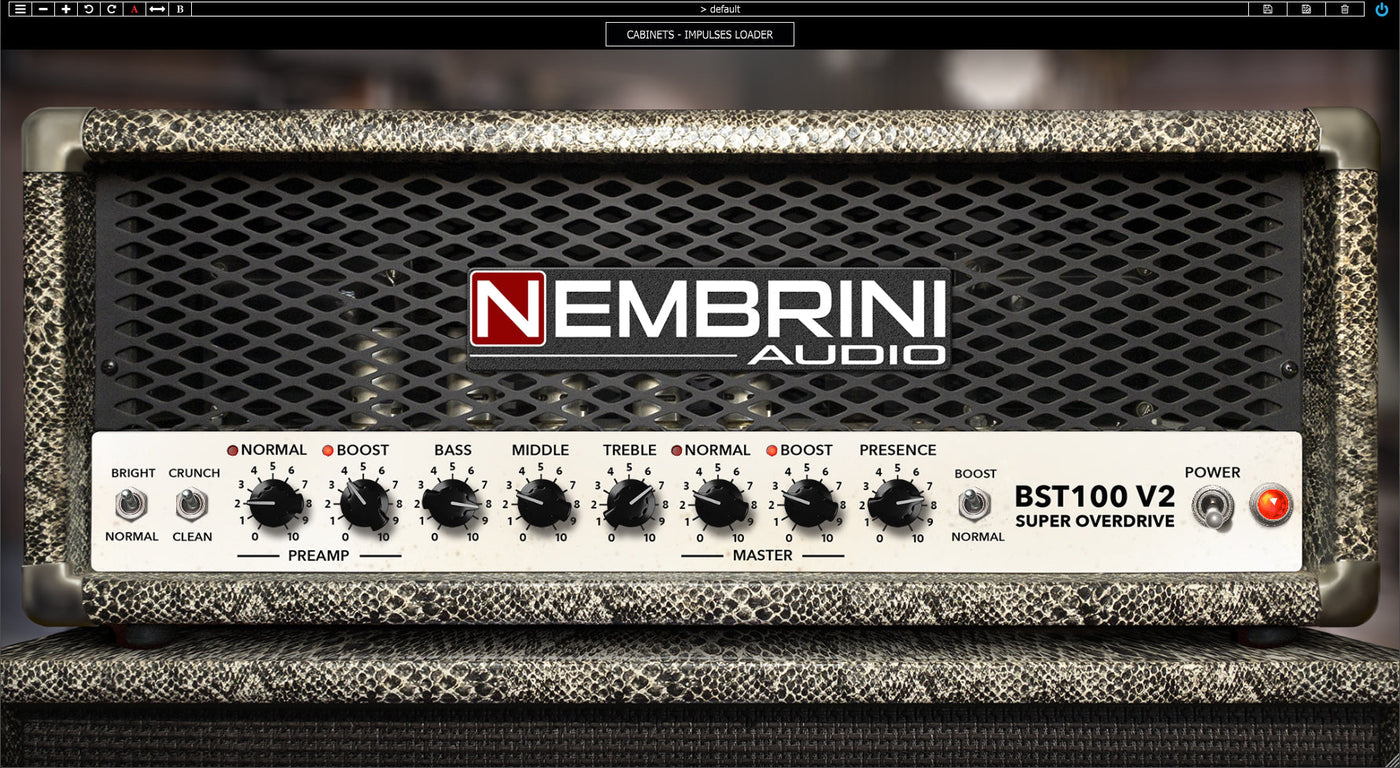 Nembrini Audio BST100 V2 1.0.2 吉他放大器插件