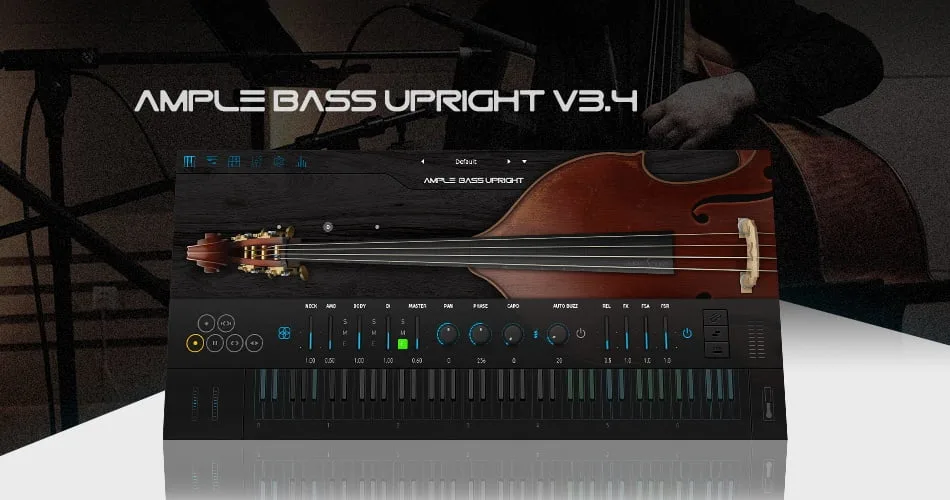 Ample Bass Upright v3.6 立式低音贝斯乐器插件