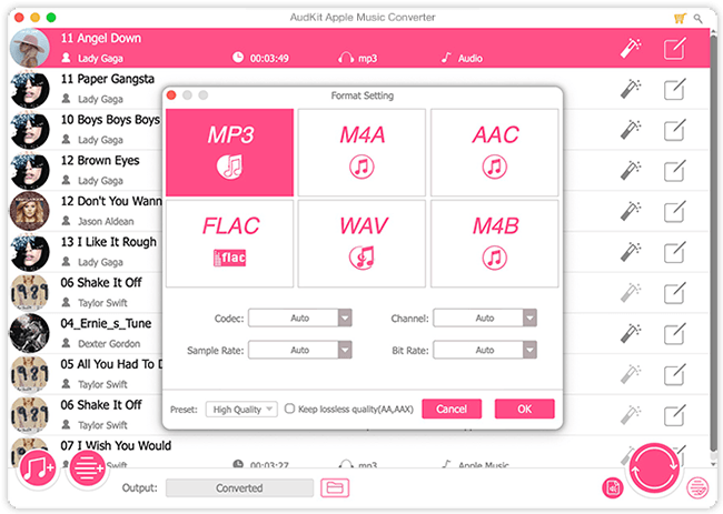 AudKit Apple Music Converter v1.1.0.1 音乐转换工具