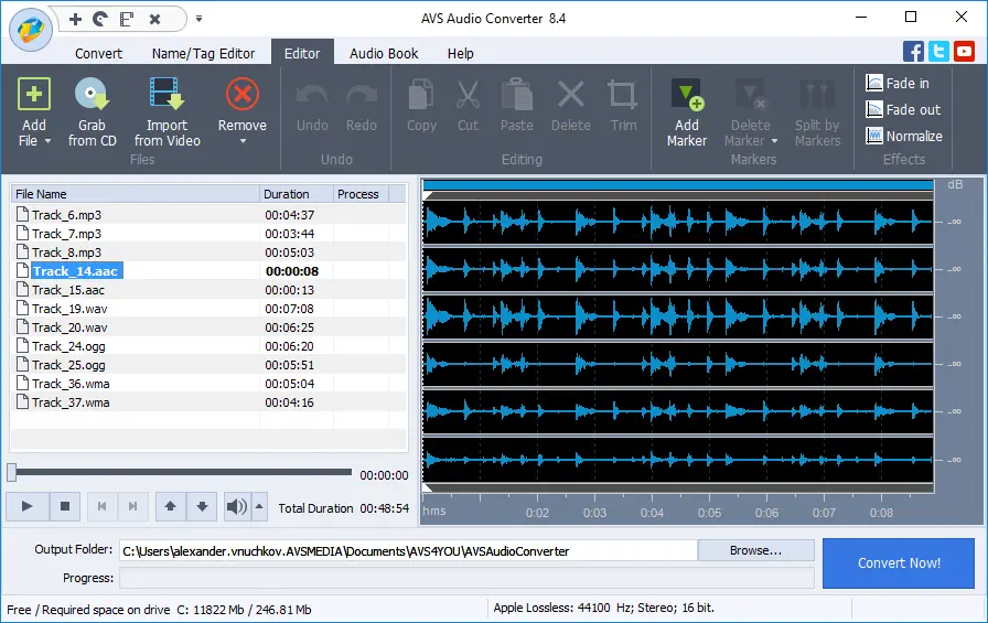 AVS Audio Converter v10.5.1.642 音频转换软件