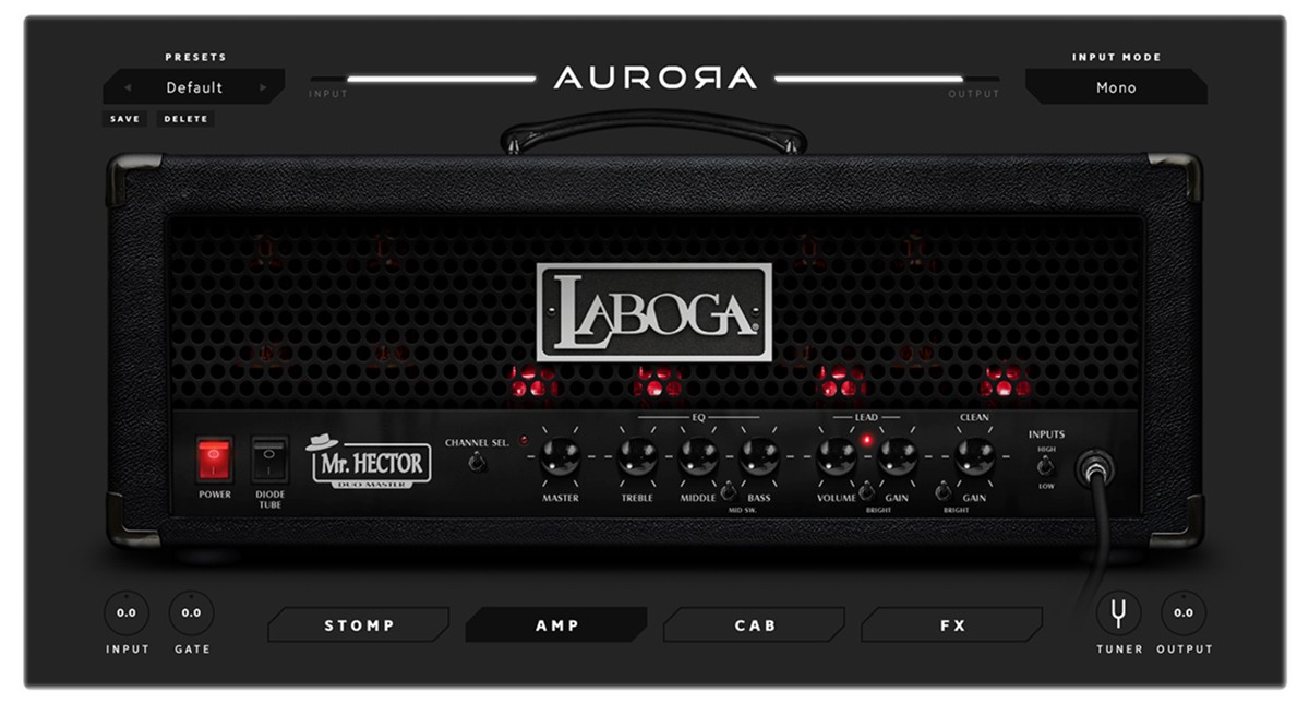 Aurora DSP Laboga Mr. Hector v1.2.2 高增益放大器插件