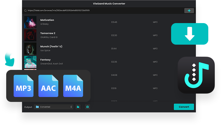 ViWizard Tidal Music Converter v1.5.0.42 Tidal音乐下载工具