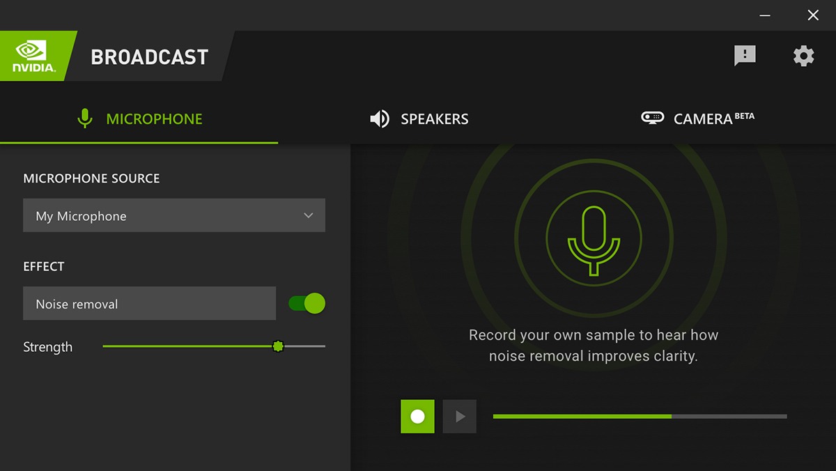 NVIDIA Broadcast v1.4.0.29 提高语音和视频聊天质量工具