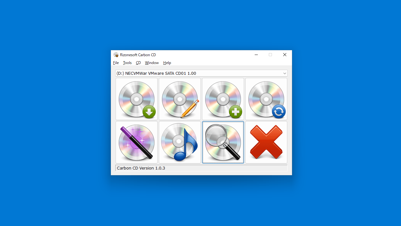 Rizonesoft Carbon CD v1.0.8 CD备份拷贝软件