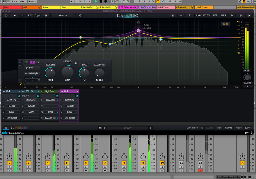 Plugin Alliance Kirchhoff-EQ v1.6.4 数字均衡插件