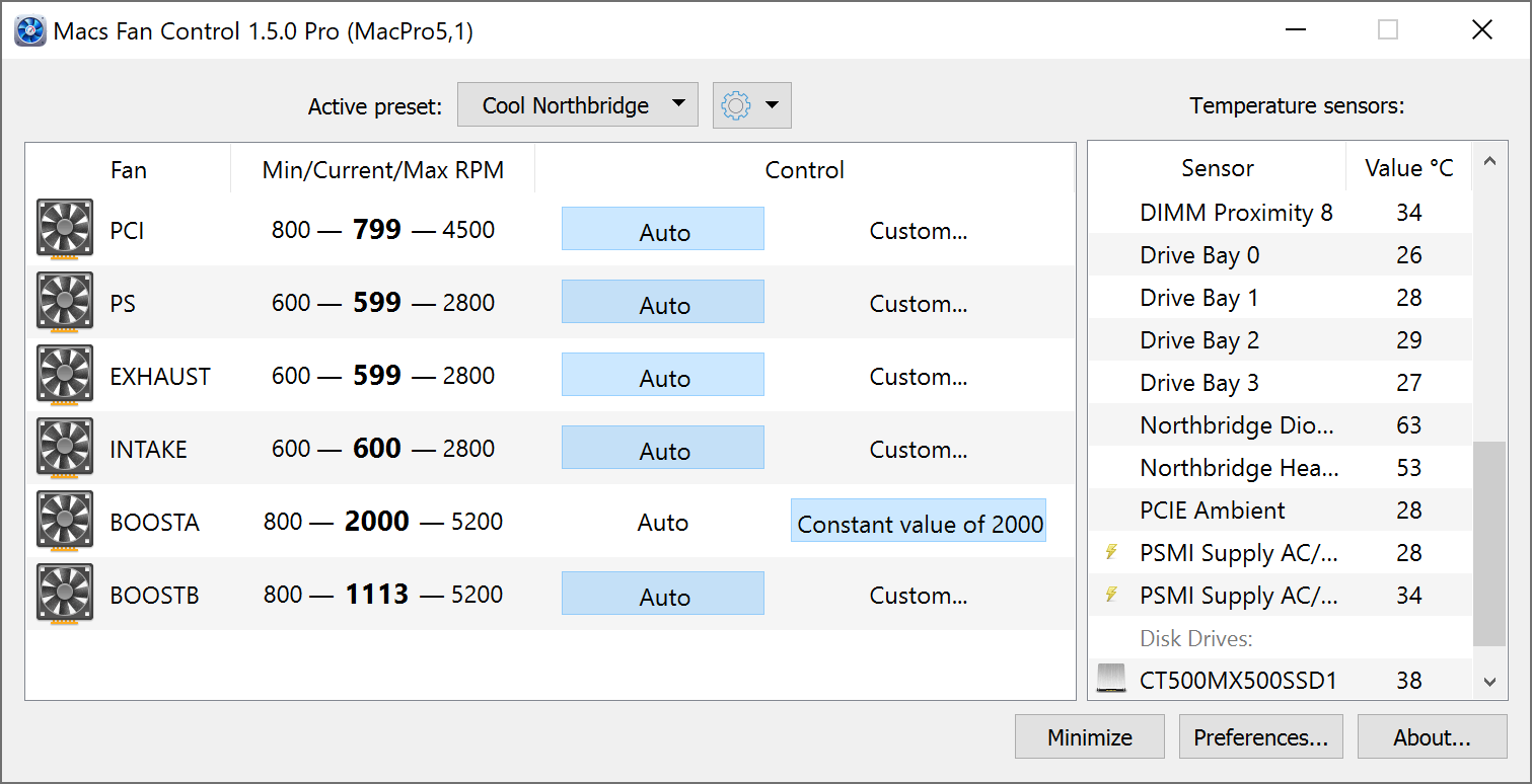 Macs Fan Control v1.5.16 风扇控制软件