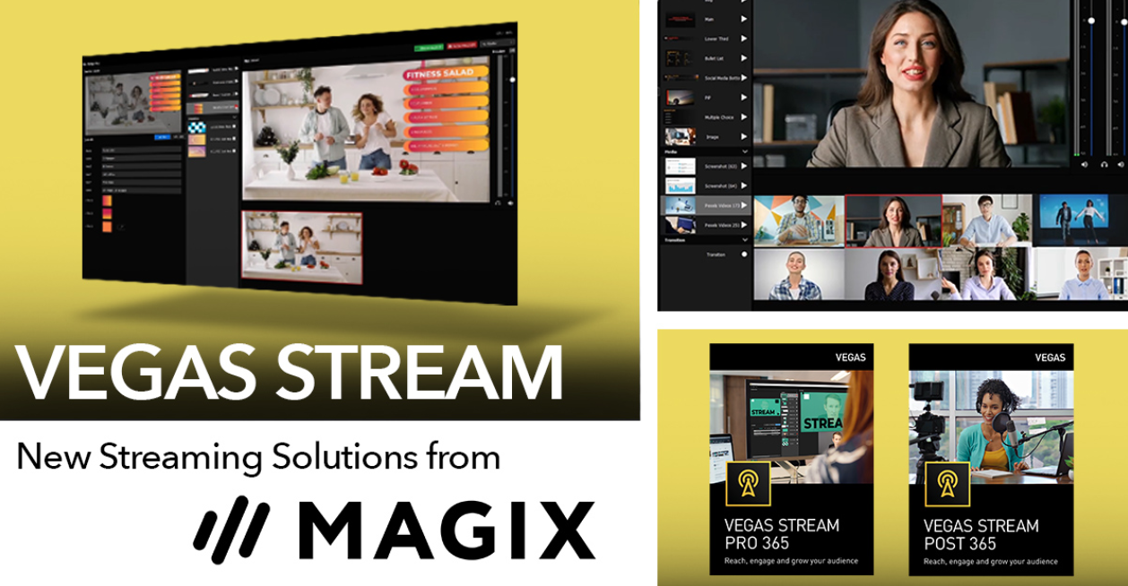 MAGIX VEGAS Stream v1.1.0 直播制作软件