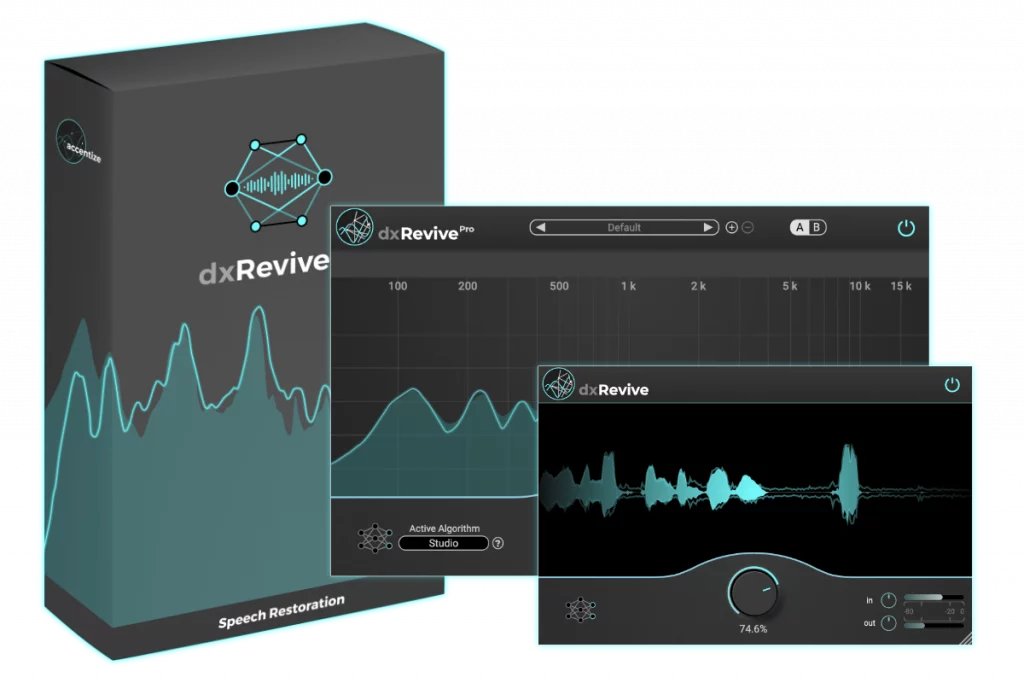 Accentize dxRevive Pro v1.1.0 多功能语音恢复插件