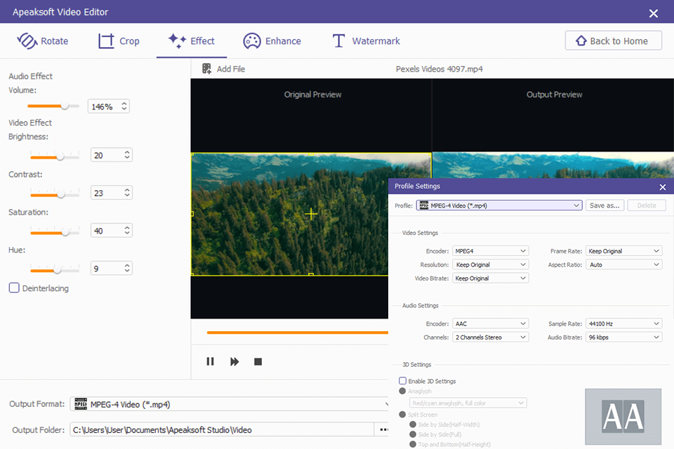 Apeaksoft Video Editor v1.0.50 视频编辑软件