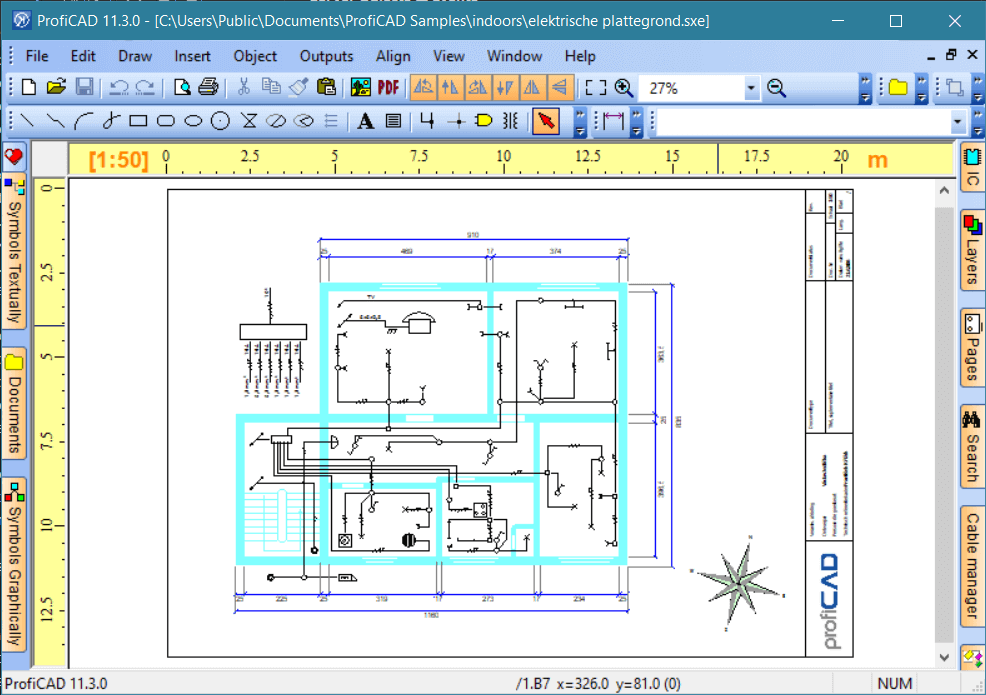 ProfiCAD v12.4.4 电气设计软件