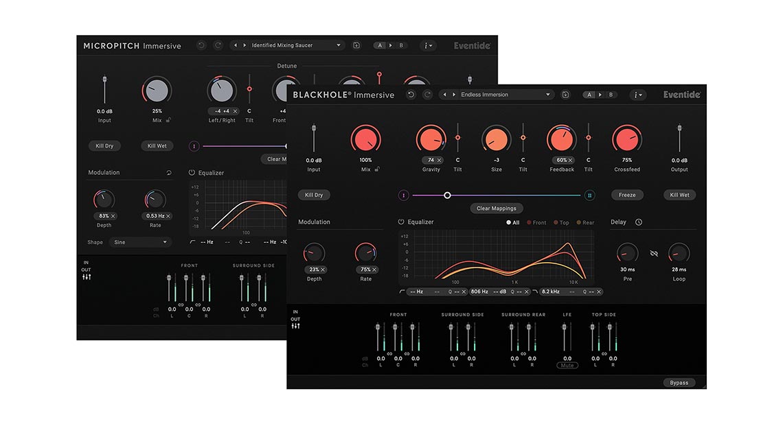 Eventide MicroPitch Immersive v1.1.4 多通道空间化混响效果器插件