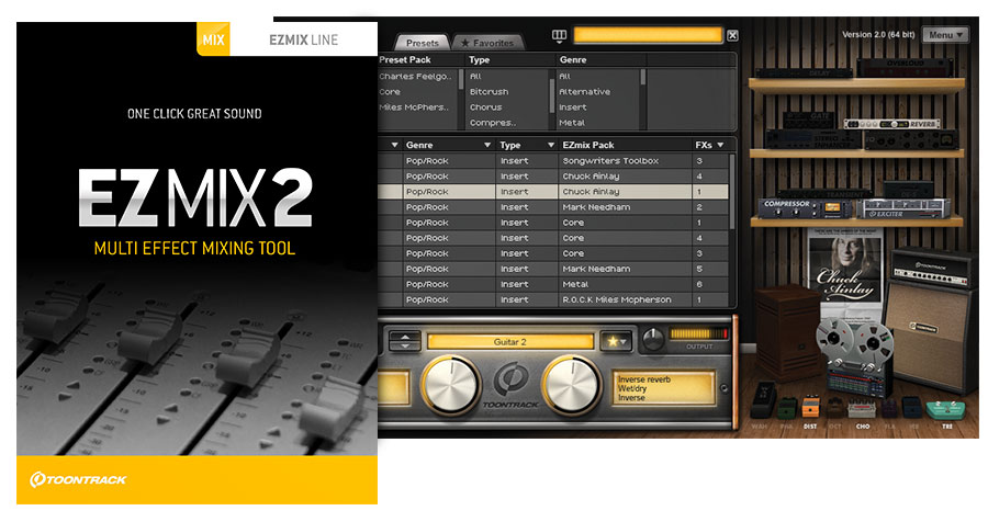 Toontrack EZmix v2.2.4 多效果混合工具