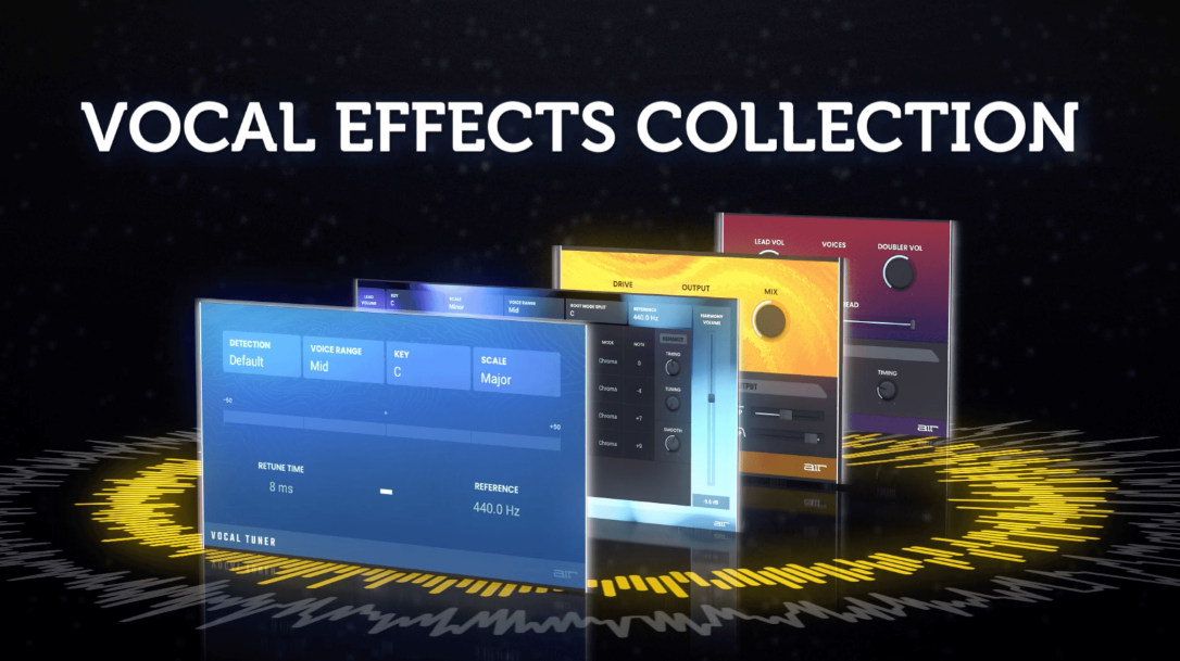 AIR Vocal FX Collection v1.0.1 人声处理插件套装