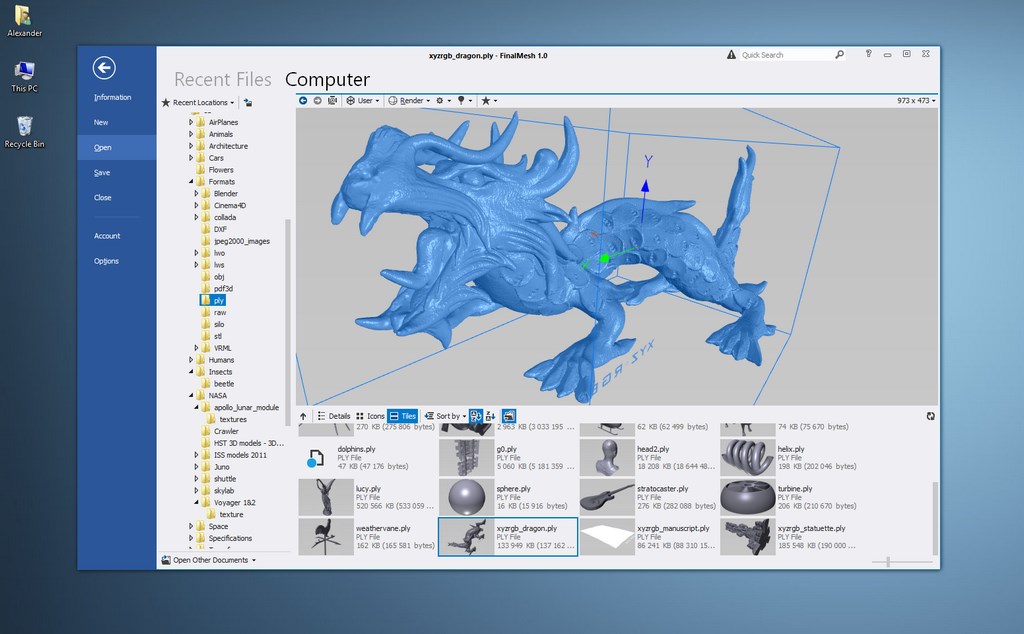 FinalMesh Professional v5.1.1.611 三维数据转换和查看软件