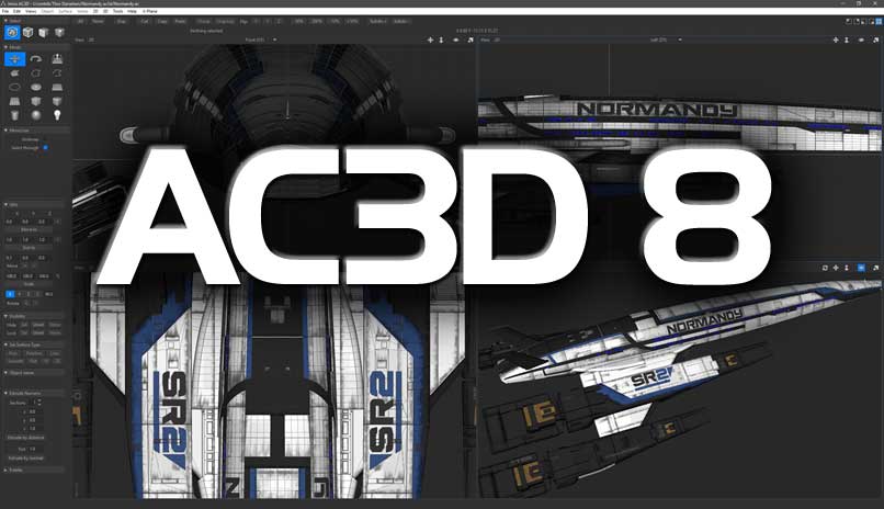 Inivis AC3D v9.1.0 3D设计软件