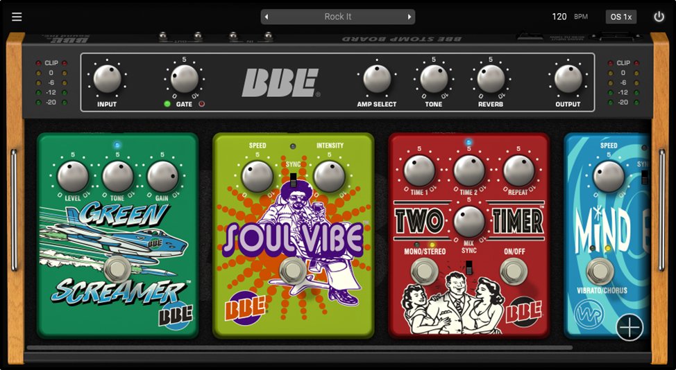 BBE Sound Stomp Board v1.6.1 吉他放大器插件