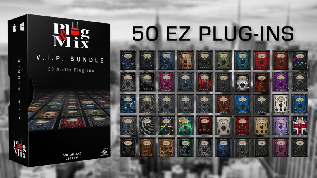 Plug And Mix VIP Bundle v3.3.2.1 音频插件捆绑包