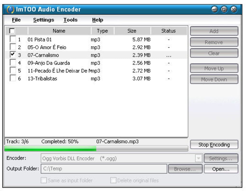 ImTOO Audio Encoder v6.5.2 Build 20220613 音频编码器