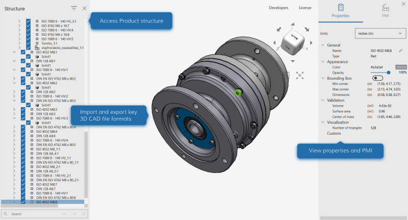 CAD Exchanger GUI v3.24 3D查看和转换工具