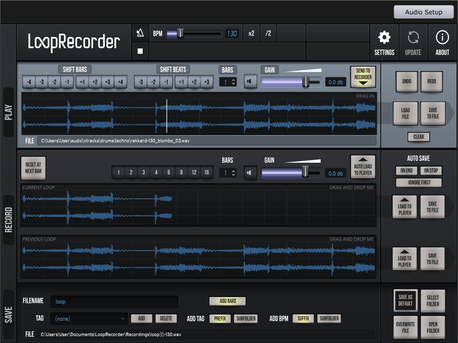 4drX Plugins LoopRecorder v1.5.4 实时循环录音插件