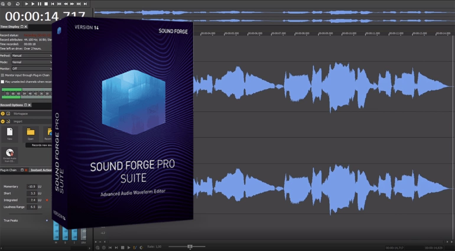 MAGIX SOUND FORGE Pro Suite v18.0.0.21 音频编辑器