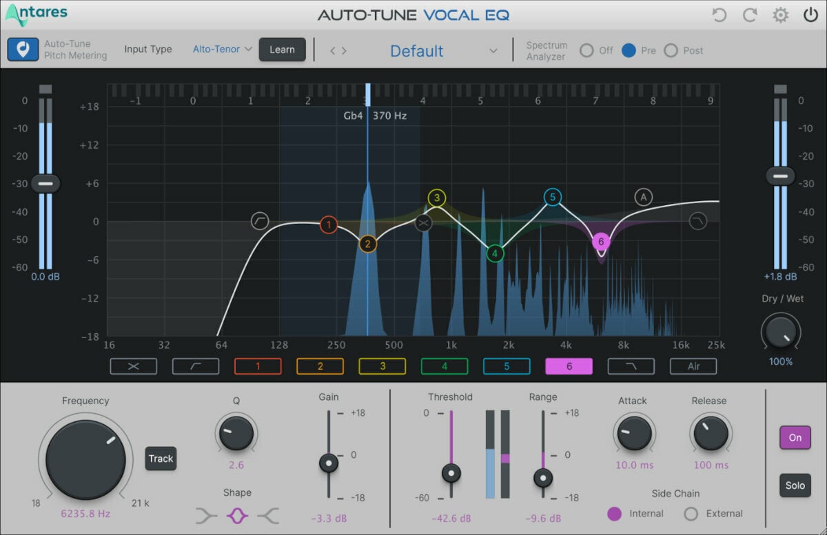 Antares Auto-Tune Vocal EQ v1.0.0 声音均衡插件