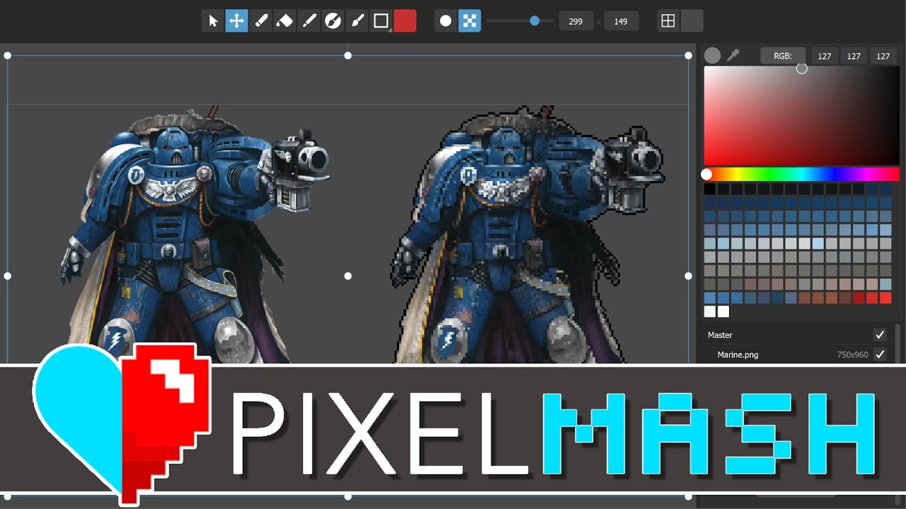 Pixelmash 2024.2.0 像素艺术和动画工具