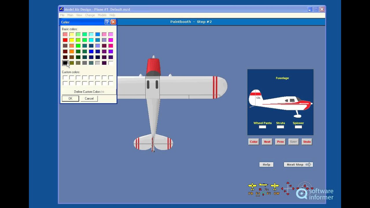 Model Air Design v2.4 飞机模型设计软件