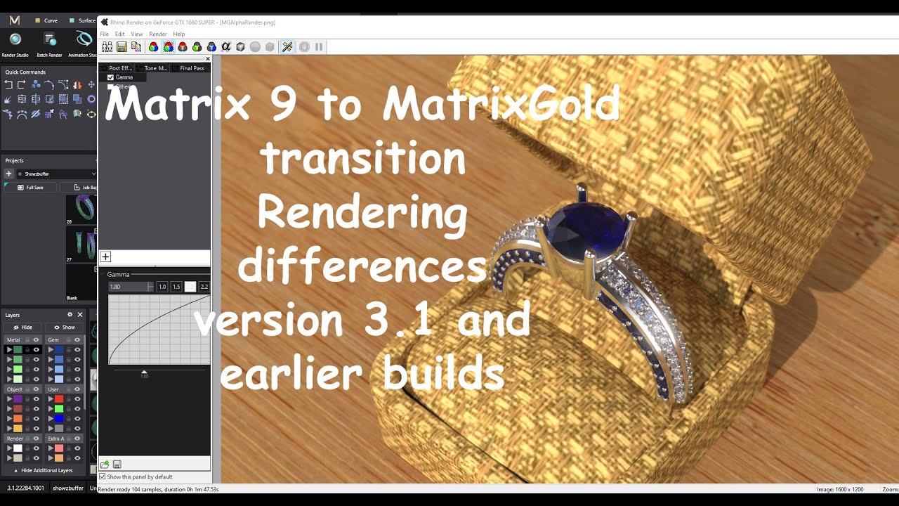 Matrix Gold for Jewelers v3.1.22284.1001 珠宝设计软件