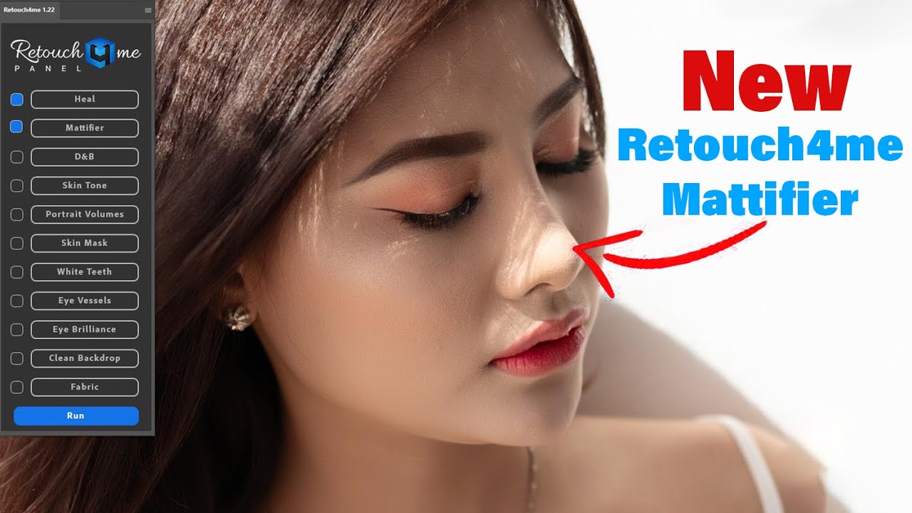 Retouch4me Mattifier v1.019 AI肌肤磨皮修饰PS插件