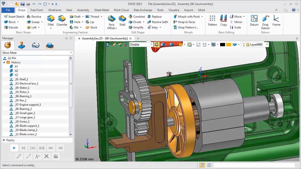 ZW3D 2025 CAD/CAM解决方案