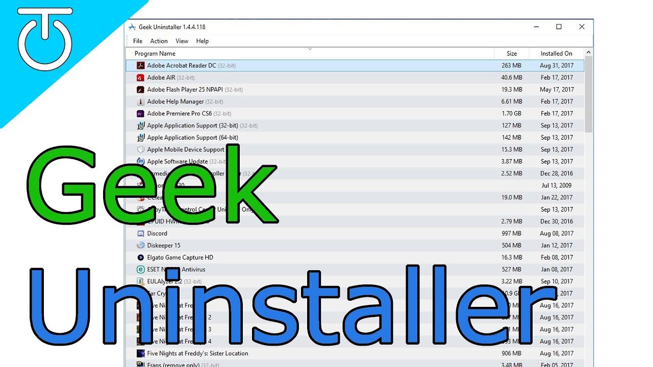 Geek Uninstaller v1.5.2.165 强制移除软件工具