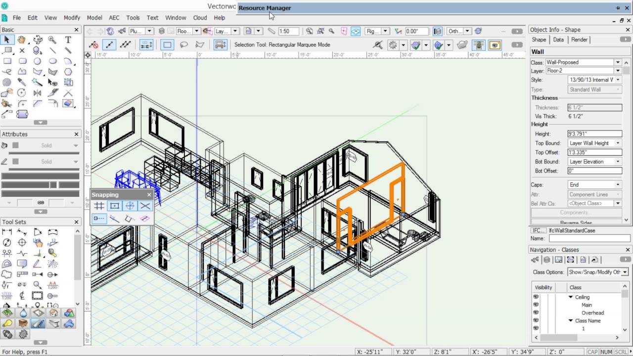 Vectorworks 2024 SP5 2D/3D设计和BIM解决方案