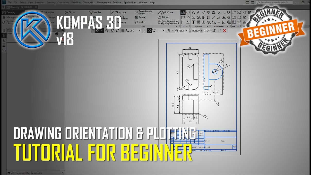 KOMPAS-3D v20.0 CAD/CAM标准3D建模软件