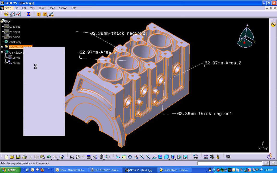 GeomCaliper for CATIA v2.9.1 工程分析和壁厚检测软件