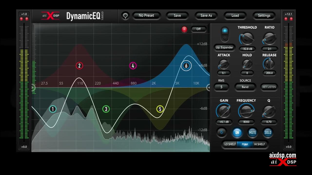 aiXdsp Dynamic EQ v2.0.9.0 动态均衡器